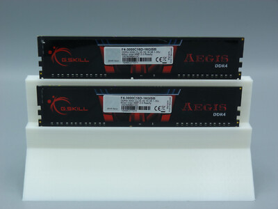 2x 8GB G.SKILL AEGIS F4-3000C16D-16GISB 16GB 3000 MHz DDR4 PC4-24000U PC RAM