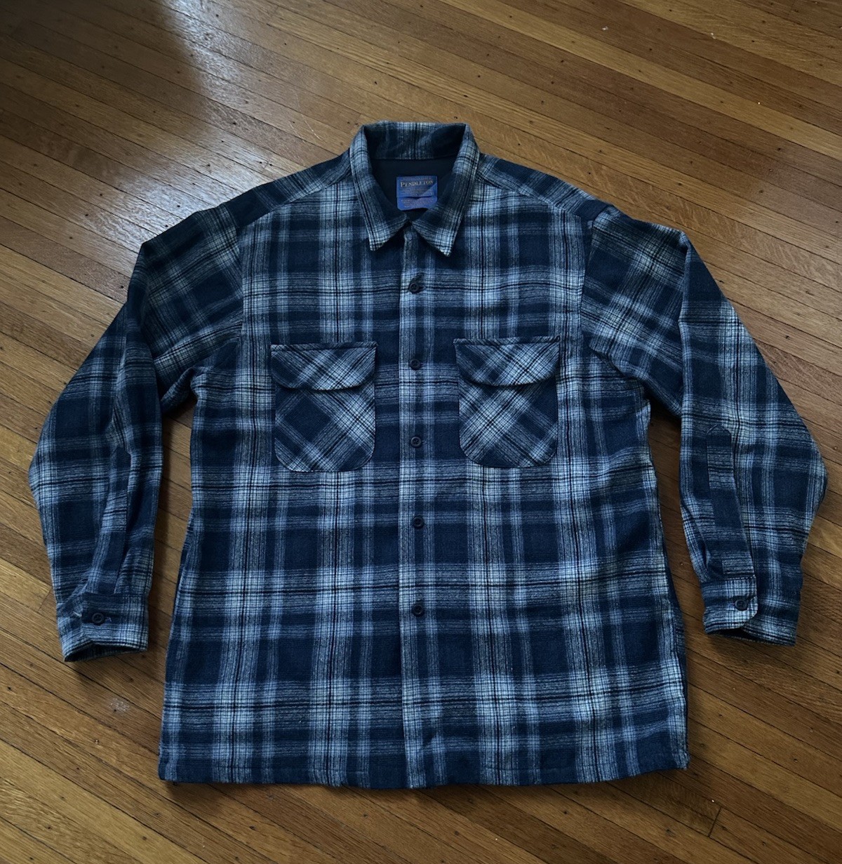 Pendleton Loop Colar board shirt Wool Size Large … - image 1
