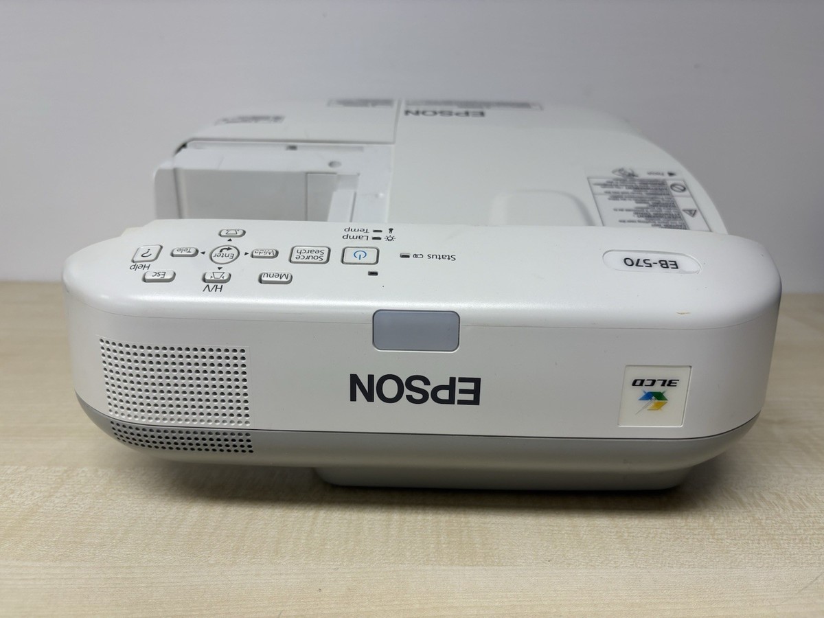 PG]ランプ59時間 EPSON EB-590WT LCD PROJECTOR 元箱[ST01277