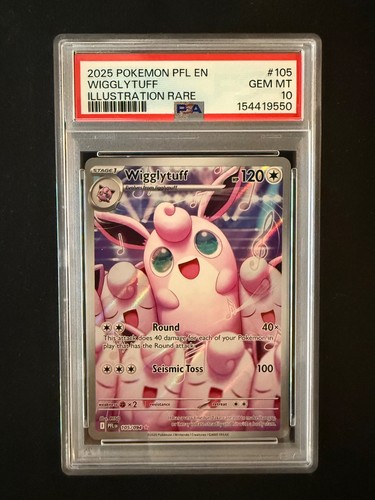 Wigglytuff graded PSA 10 for sale on eBay