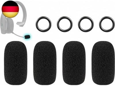SOULWIT 4 Stück Schutz Mikrofon Schaum Abdecken Pop Filter für BlueParrott B