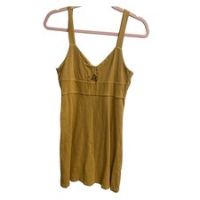 RVCA Mustard color Dress, sz, Medium/10 EUC