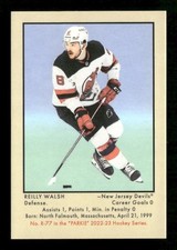 2022-23 Parkhurst Champions - 51 Retros #R-77 Reilly Walsh, New Jersey (RC)