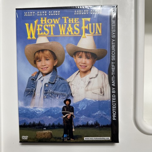 How the West Was Fun DVD 1994 Mary-Kate and Ashley Olsen Comedy HTF OOP Rare NEW - Picture 1 of 5