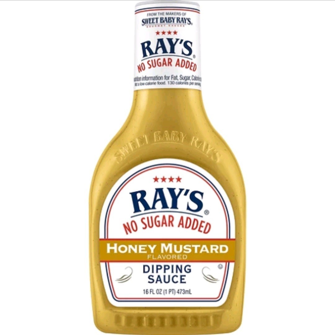 Sweet Baby Ray's No Sugar Added Honey Mustard Dipping Sauce, 2 Pack