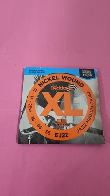 D'Addario EJ22 Jazz Medium Saiten 13-56 E-Gitarre Umwickelte G-Saite Neu