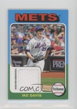 2011 Topps Lineage Mini 1975 Design Relics Ike Davis #75R-ID 2a9