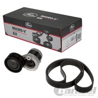 Gates Micro-V Kit KEILRIPPENRIEMEN-SATZ Passend FüR Dacia Dokker Duster Lodgy