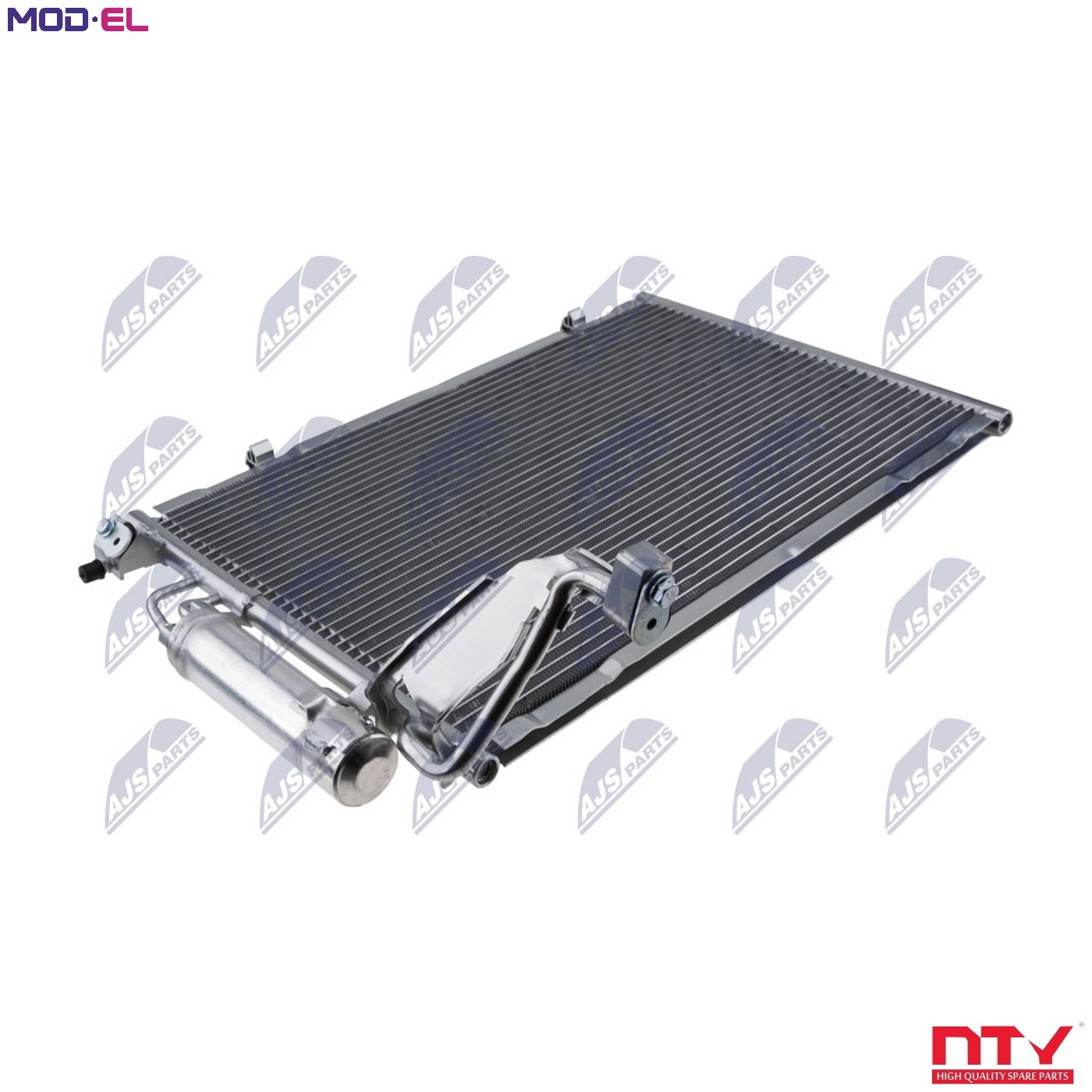 CONDENSER AIR CONDITIONING CCS-FR-040 FOR FORD FIESTA/VI/Van P4JB/P4JA 1.0L - Image 3