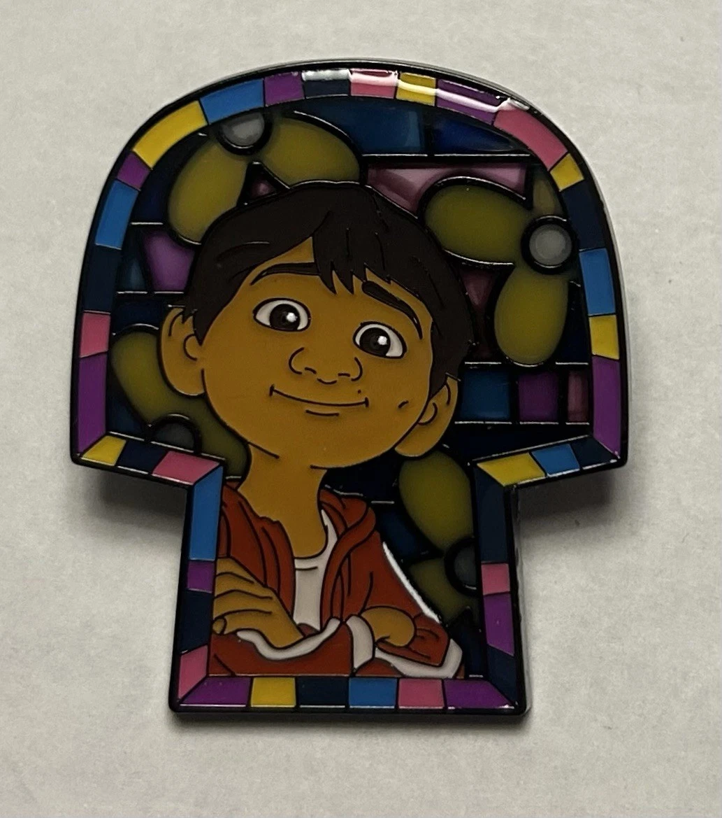 Disney Loungefly - Miguel - Coco - Pixar Stained Glass - Mystery Pin