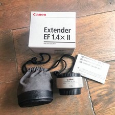 Canon Extender EF 1.4x II Teleconverter Excellent Condition Boxed + Pouch