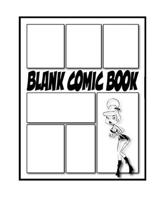 Blank Comic Book: Draw Your Own Comics for Adults | Over 100 Variant Templates P