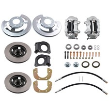 Front Disc Brake Conversion V-8 4 Piston For Ford Mustang 1964 1965 1966 1967