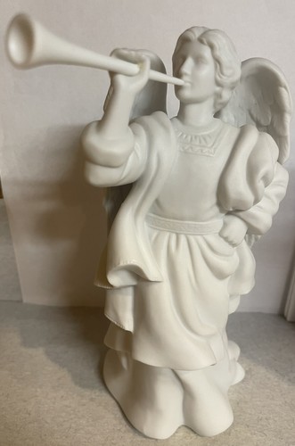 Vtg 1992 Avon 7” GABRIEL Porcelain Figurine White NATIVITY COLLECTIBLES NWOB - Picture 21 of 23