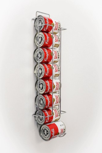 soda can / soup can hanging metal rack organizer - Picture 2 of 3