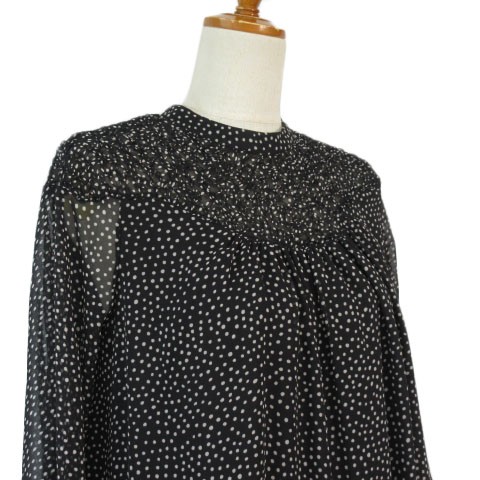 ZARA BASIC One Piece Pullover Dot Balloon Sleeve … - image 5