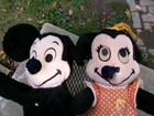 VTG Pair of Walt Disney California Stuffed Mickey Minnie Mouse Large Plush Dolls — photo 2