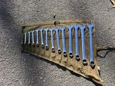 SK Tools SAE Super Chrome Wrench Set 14pc USA Standard