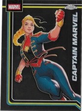 2026 Topps Chrome Marvel Comics #21 Captain Marvel