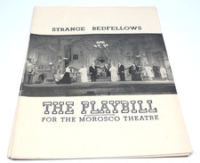2 Strange Bedfellows 1948 Playbills with Ticket Stubs Morosco Theatre NYC