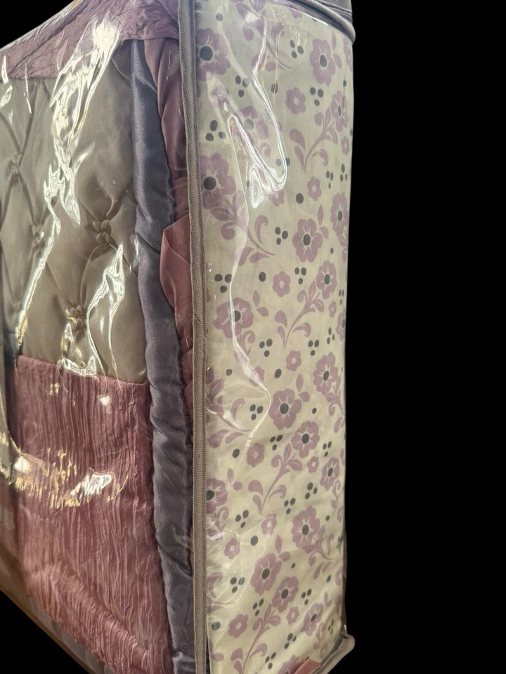 全新 花生壳 6 件套 贝拉婴儿床 床上用品套装 被子床单 灰尘荷叶边 — 第 2/4 张图片