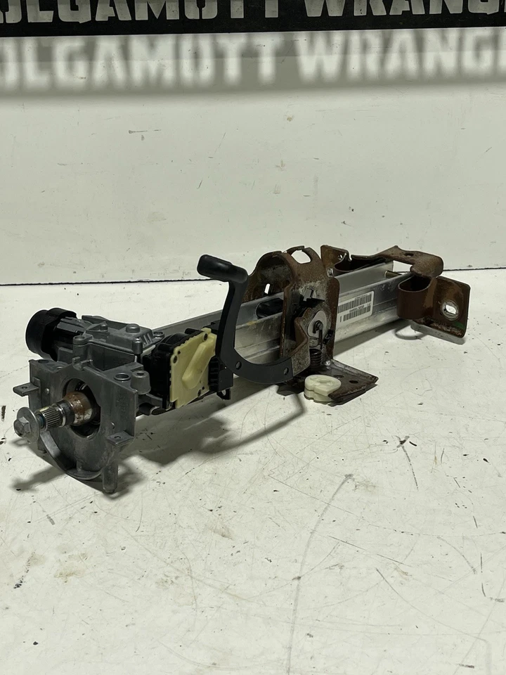 Manual 01-06 Jeep TJ Wrangler con columna de dirección inclinable SIN ENCENDIDO cilindro de llave Foto 2 de 4