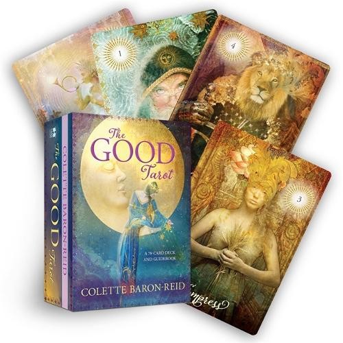 NEW-OTHER! THE GOOD TAROT: A 78-CARD DECK AND GUIDEBOOK BY COLETTE BARON-REID - Image 4