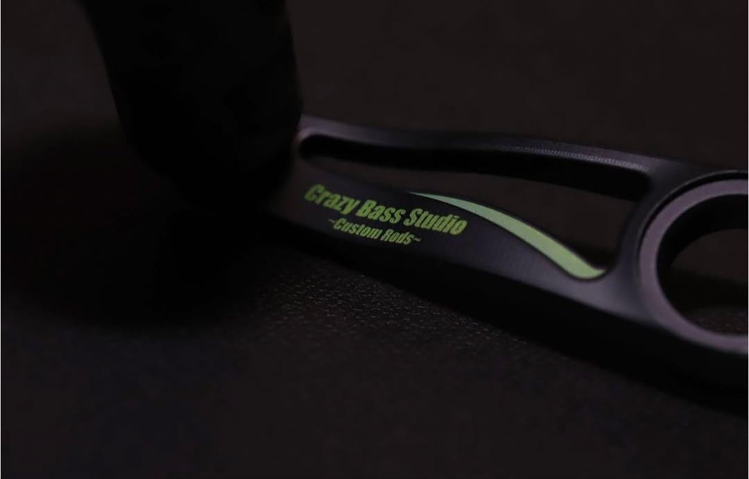 DRT x Crazy Bass Studio Varial Handle PCD100 Limited with Sticker Rare Japan New - Image 4