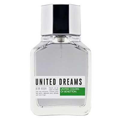 Benetton Men's United Dreams Aim High EDT Spray 3.4 oz Fragrances 8433982002243