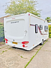 Excellent Top of the Range Swift Challenger 480  2 birth Caravan