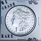 1896 MORGAN SILVER DOLLAR HI GRADE GENUINE U.S. MINT RARE COIN 8076