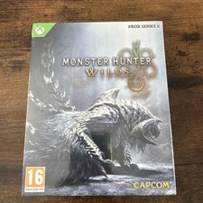 Monster Hunter Wilds Steelbook Edition XBOX SERIES X - BRAND NEW AND SEALED
