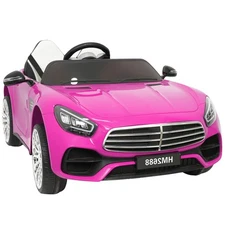 12V Kids Ride on Toy Parental Remote Power Wheels Toy Electric 2-Seater Kids Car