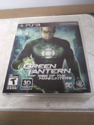 Green Lantern: Rise of the Manhunters PS3 CIB (Sony PlayStation 3, 2011) Tested 