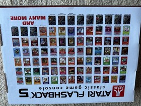 Atari Flashback 5 Classic Game Collector's Edtn Black Red Console New 92 Games