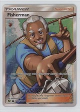 Fisherman Ultra Rare Pokémon Sun & Moon Hidden Fates Shiny Vault #SV83 on eBay