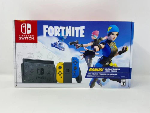 Nintendo Switch 32GB Console Fortnite Wildcat Bundle [USED - VERY