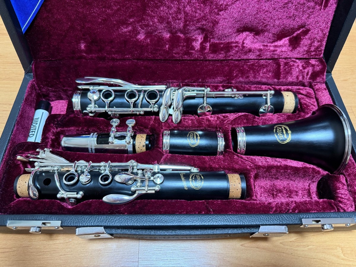 Jupiter JCL-931S Bb Clarinet - Silver Keys - Mint Condition