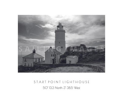 Start Point Leuchtturm - hochwertiger 10  x 8  Giclée-Druck