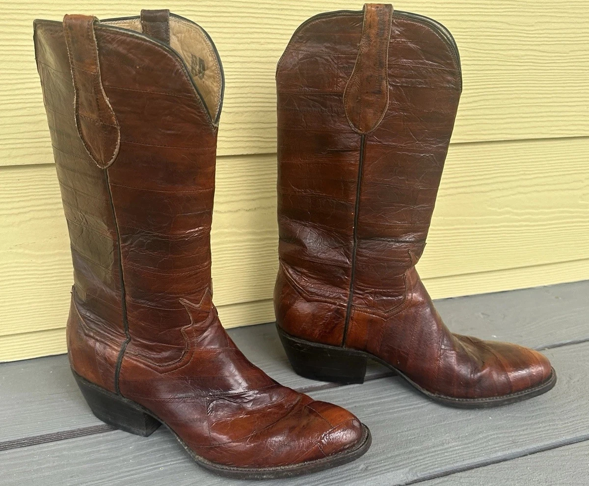Vintage men’s 10.5 Crown Boot Company Cowboy Western Brown BOOTS Crown Western Boots for Men for Sale | Shop New & Used Men main image 2