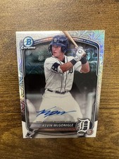 2025 Bowman Chrome KEVIN MCGONIGLE #BMA-KM Au...