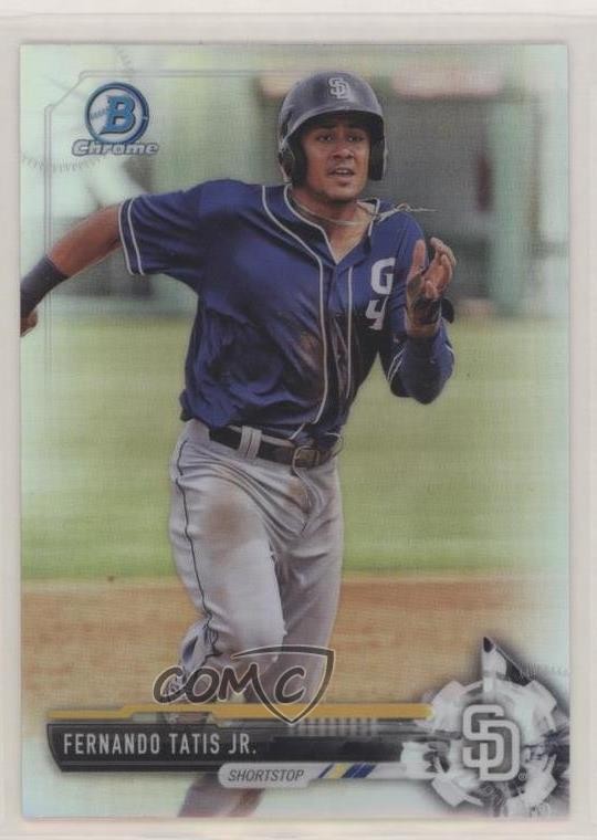 2017 Bowman Draft Chrome Refractor Fernando Tatis Jr #BDC-71