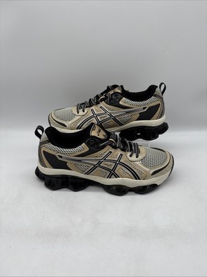 Asics Gel Quantum Kinetic Herren Sneaker Schwarz Gold UK 8 EU 42,5 NEU