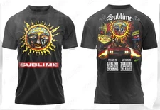 SUBLIME Band Tour 2025 3D Print T-shirts Men, Women Gift Fan  PP3D064