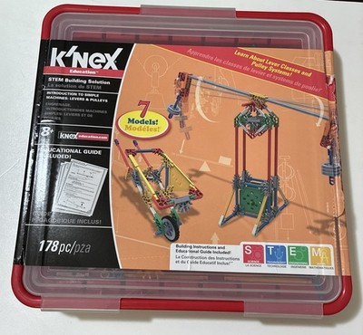 K'Nex Education, STEM Building Solution, Simple Machines, 7 Models -Instructions