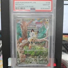 Pokemon Meowth Me02 Phantasmal Flames EN Illustration Rare Holo 106/094 PSA 10
