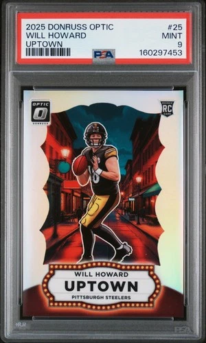 2025 Donruss Optic Will Howard Base (PSA 9)