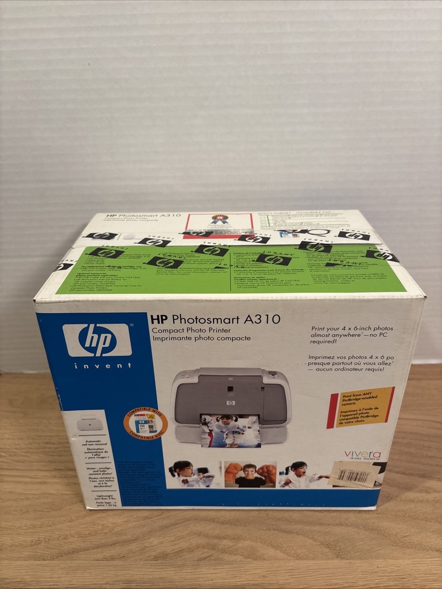 HP Photosmart A310 Digital Photo Inkjet Printer for sale online | eBay