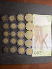 277 Mexican Pesos Currency Lot – Genuine Mexico Money – 200 Peso Note & 20 Coins — photo 2