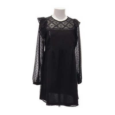Pull & Bear, Kleid, Größe: S, Schwarz, Baumwolle/Polyamid/Polyester, Damen #skx